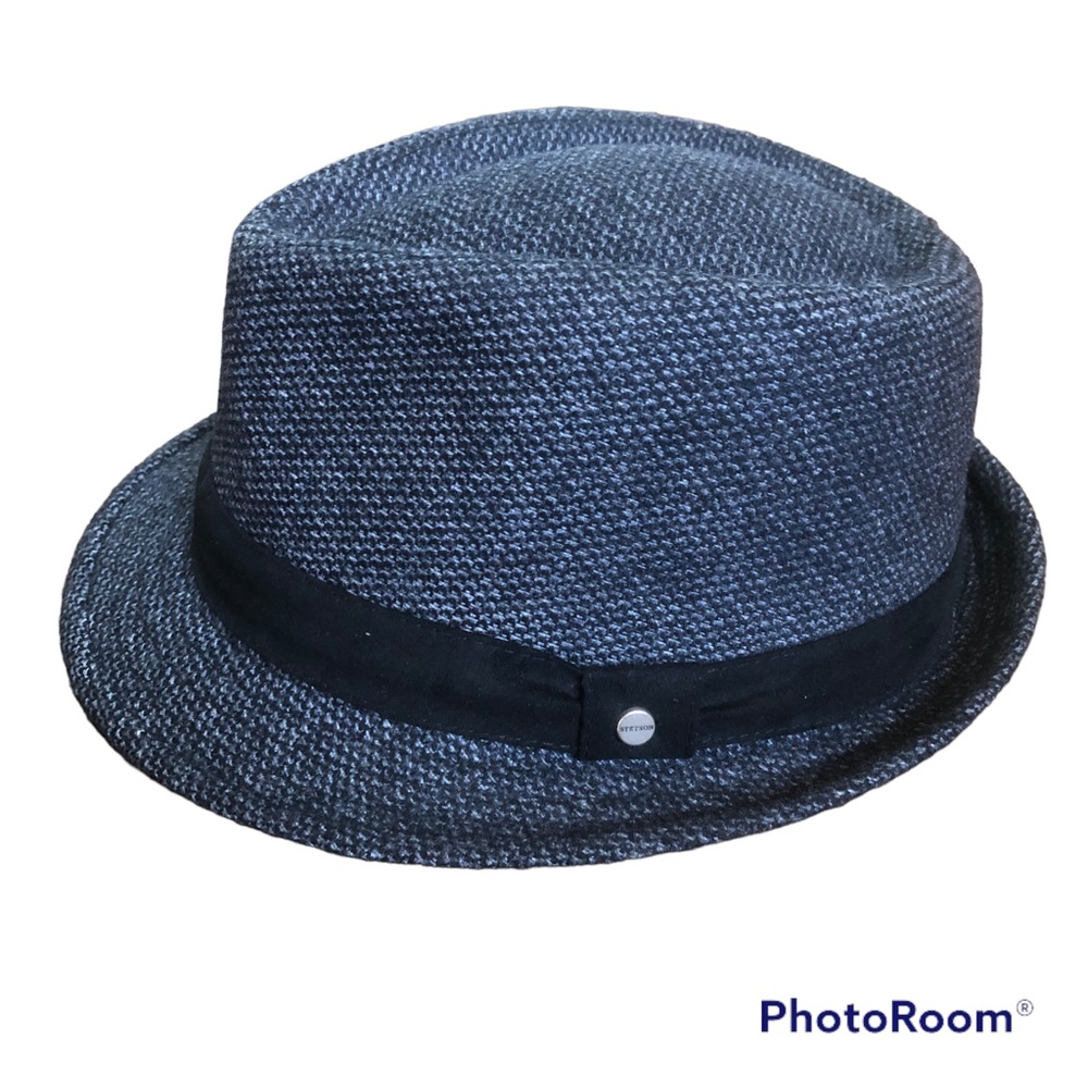 STETSON Wool Hat Gray New